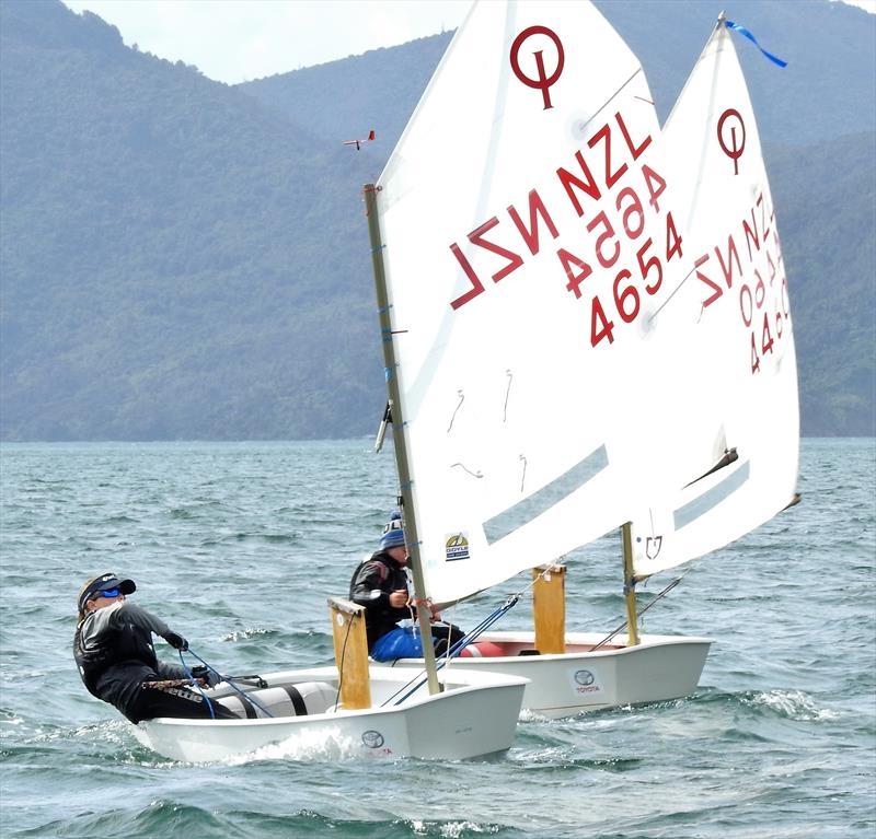 Toyota NZ Optimist Championships, Queen Charlotte YC, April 2018 - photo © Christel Hopkins