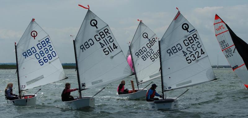 Corinthian Otters Beastie tour at Royal Corinthian photo copyright Gavin Kemp taken at Royal Corinthian Yacht Club, Burnham and featuring the Optimist class