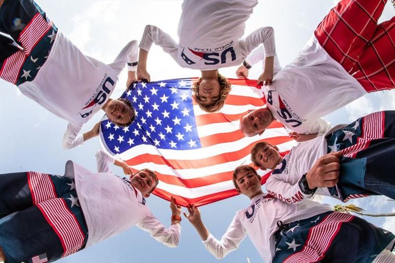 Worlds Team USA - International Optimist Team Race Regatta photo copyright Mattias Cappizzano taken at  and featuring the Optimist class