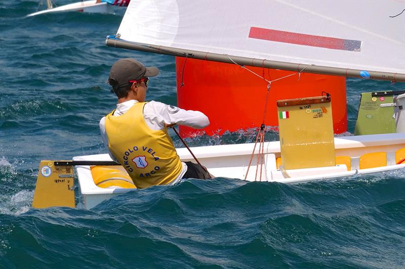 2018 German Championship Optimist Open photo copyright Elena Giolai taken at Circolo Vela Arco and featuring the Optimist class