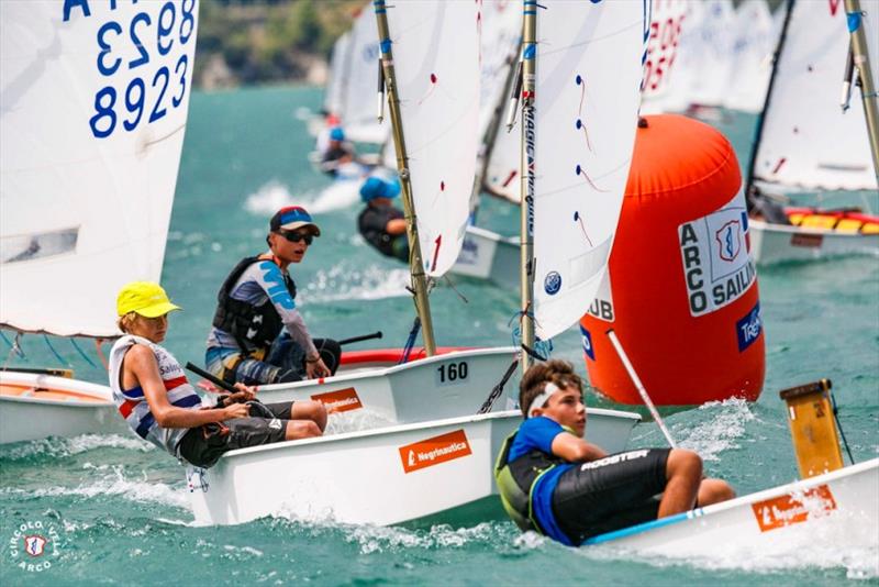 Optimist/Ora Cup Ora Optimist in Lake Garda photo copyright Emilio Santinelli taken at Circolo Vela Arco and featuring the Optimist class