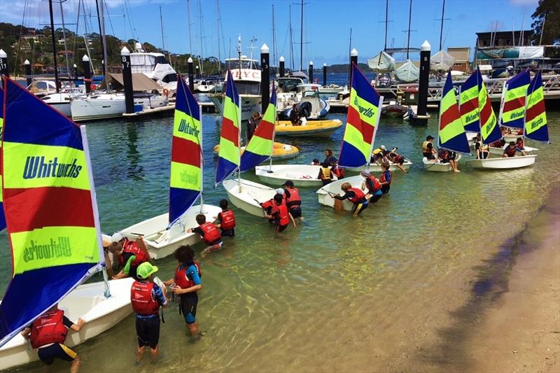 MHYC is an accredited Australian Sailing Discover Sailing Centre photo copyright Middle Harbour Yacht Club taken at Middle Harbour Yacht Club and featuring the Optimist class