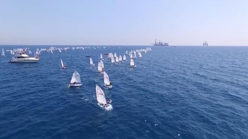 Day 8 - 2018 Optimist World Championship photo copyright Famagusta Nautical Club taken at Famagusta Nautical Club and featuring the Optimist class