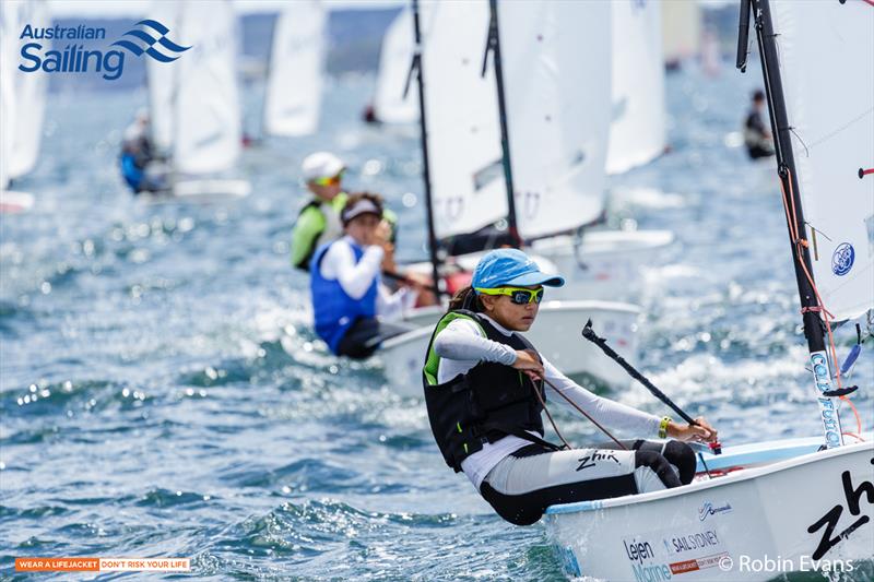 Optimist at Sail Sydney photo copyright Robin Evans taken at Woollahra Sailing Club and featuring the Optimist class