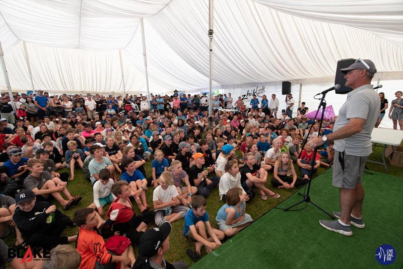 Mar Orams - 2018 Sir Peter Blake Regatta - Prize Giving photo copyright Lissa Reyden - Live Sail Die taken at Torbay Sailing Club and featuring the Optimist class