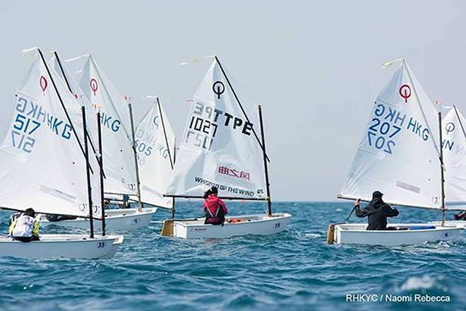 2019 Hong Kong Race Week photo copyright Naomi Rebecca taken at Royal Hong Kong Yacht Club and featuring the Optimist class