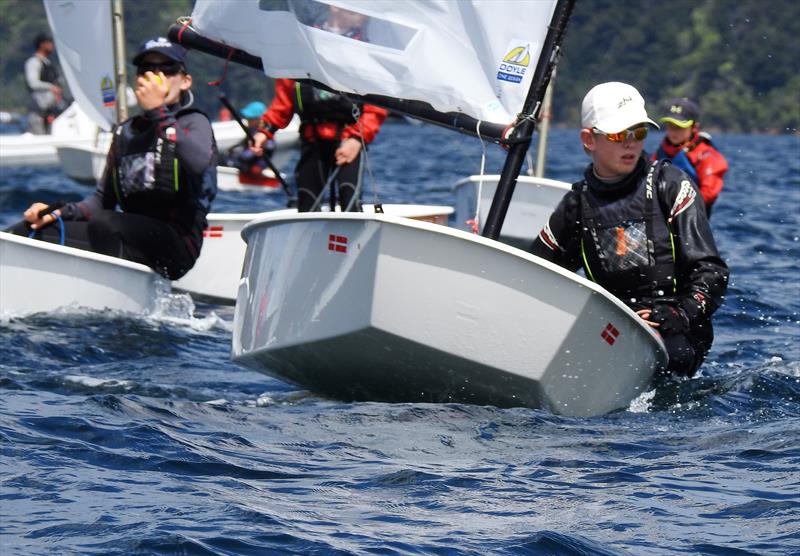 Interislander Champs - Day 1, Queen Charlotte YC - February 22, 2019 photo copyright Christel Hopkins taken at Queen Charlotte Yacht Club and featuring the Optimist class