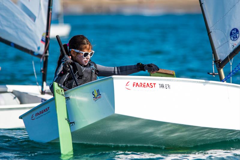 Toyota NZ Optimist Nationals - Day 2, Murrays Bay Sailing Club - April 2019 photo copyright Rachel von Zalinski taken at Murrays Bay Sailing Club and featuring the Optimist class