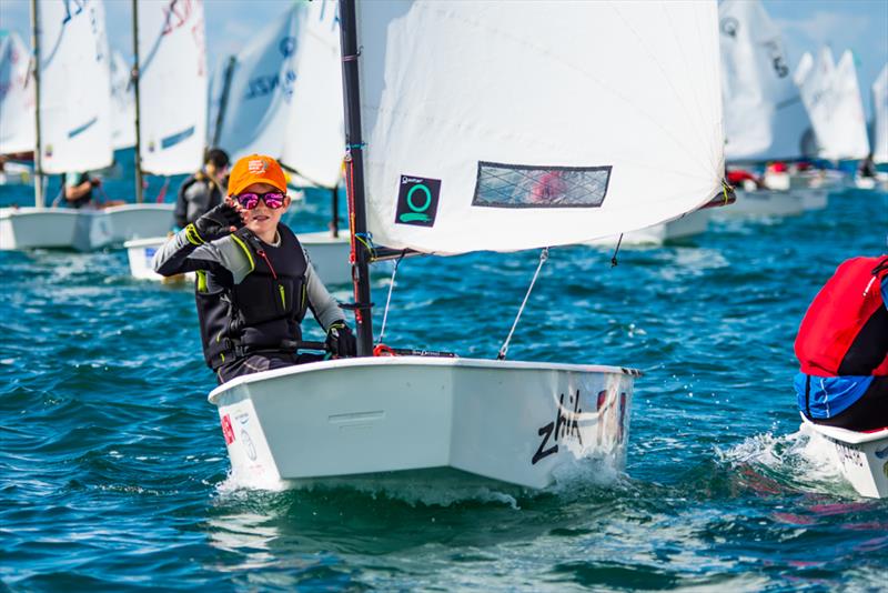 Day 3, 2019 Toyota NZ Optimist Nationals, April 2019, Murrays Bay Sailing Club photo copyright Rachel von Zalinski - LSD taken at Murrays Bay Sailing Club and featuring the Optimist class