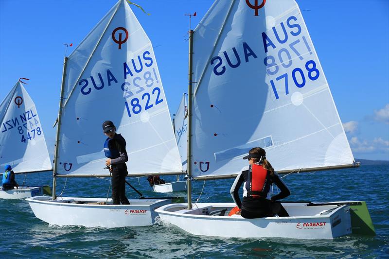 Day 3, 2019 Toyota NZ Optimist Nationals, April 2019, Murrays Bay Sailing Club photo copyright Murrays Bay Sailing Club taken at Murrays Bay Sailing Club and featuring the Optimist class