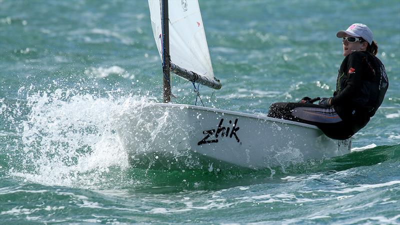 Toyota National Optimist Championships, Murrays Bay SC, April 2019 photo copyright Richard Gladwell taken at Murrays Bay Sailing Club and featuring the Optimist class