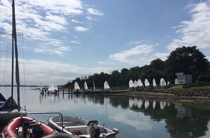 The Old Salt Loft Optimist IOCA East Championships at Royal Harwich  photo copyright Ian Deaton taken at Royal Harwich Yacht Club and featuring the Optimist class