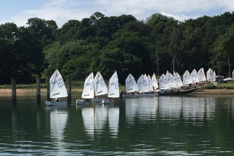 The Old Salt Loft Optimist IOCA East Championships at Royal Harwich  photo copyright Ian Deaton taken at Royal Harwich Yacht Club and featuring the Optimist class