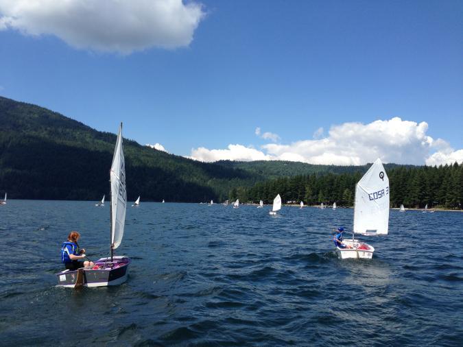 2019 Sail West photo copyright Sail Canada taken at Central Okanagan Sailing Association and featuring the Optimist class