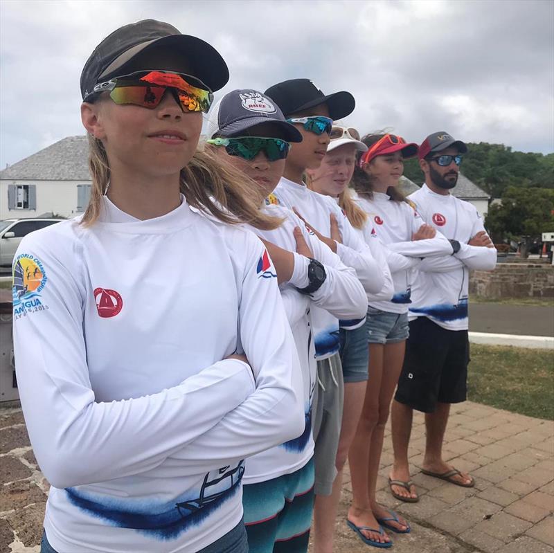 IODA Asian & Oceanian Champs 2019: Julia Jacobsen and HKG team mates photo copyright IODA Media taken at  and featuring the Optimist class