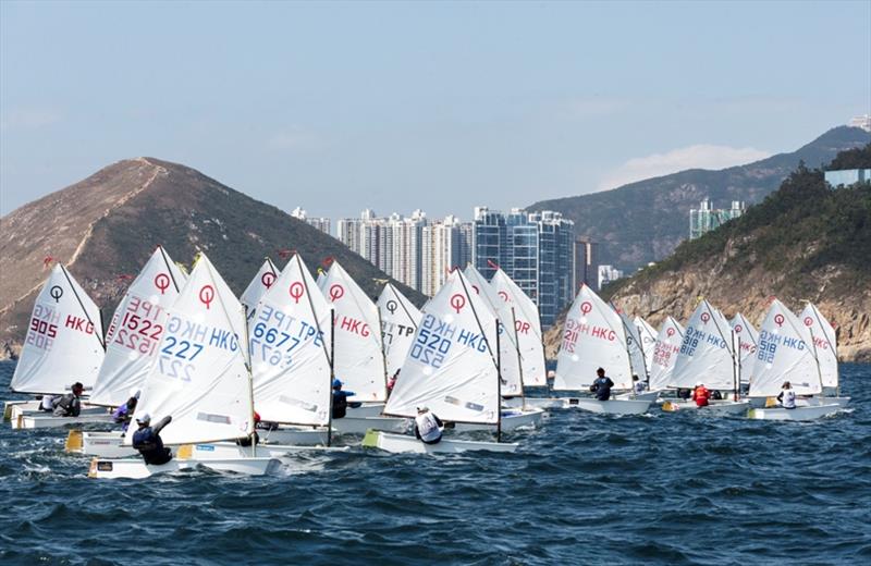 Hong Kong Race Week 2019 photo copyright Guy Nowell / RHKYC taken at Royal Hong Kong Yacht Club and featuring the Optimist class