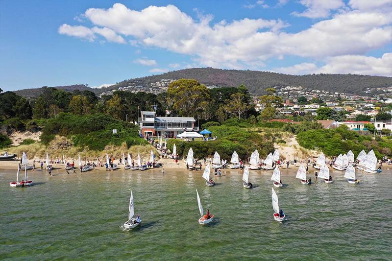 Musto has signed a three-year partnership with the Optimist class in Australia photo copyright Harry Fisher taken at Royal Yacht Club of Victoria and featuring the Optimist class