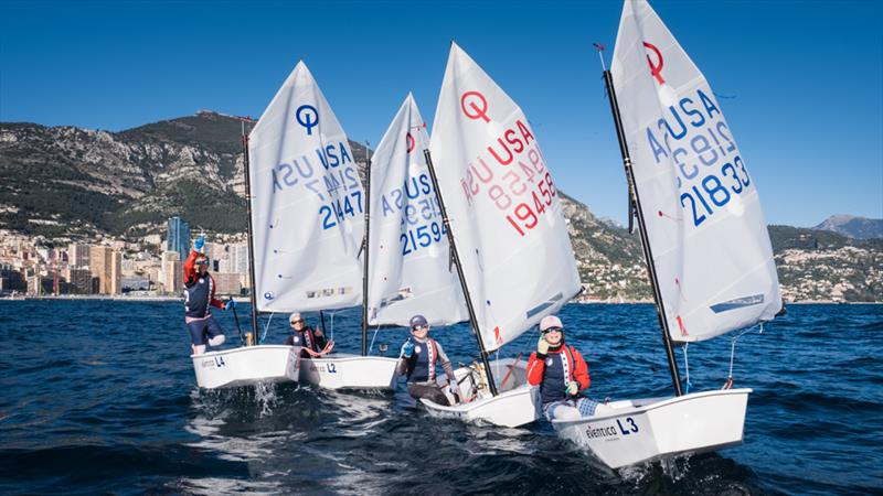 2020 Monaco Optimist Team Race photo copyright Yacht Club de Monaco taken at Yacht Club de Monaco and featuring the Optimist class