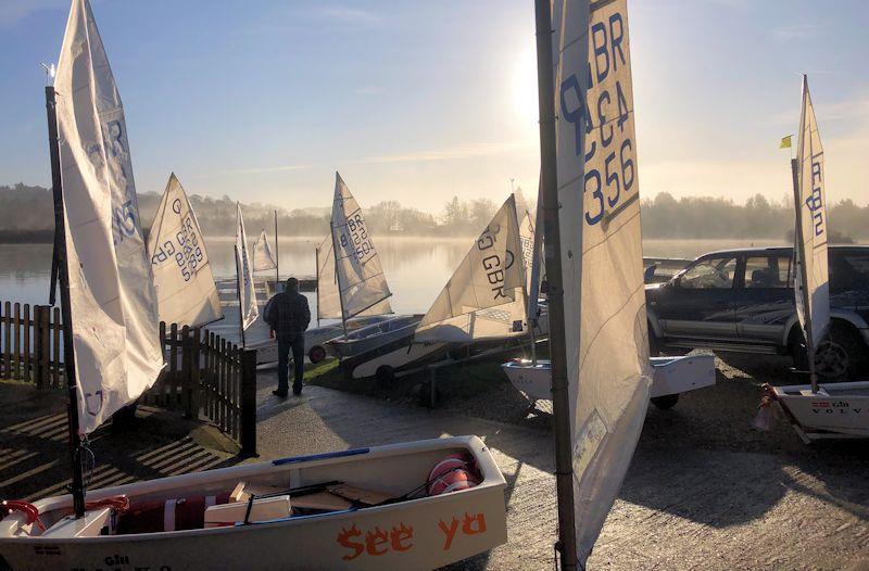 IOCA South Pre Zone Winter Training at Spinnaker photo copyright Roger Cerrato taken at Spinnaker Sailing Club and featuring the Optimist class