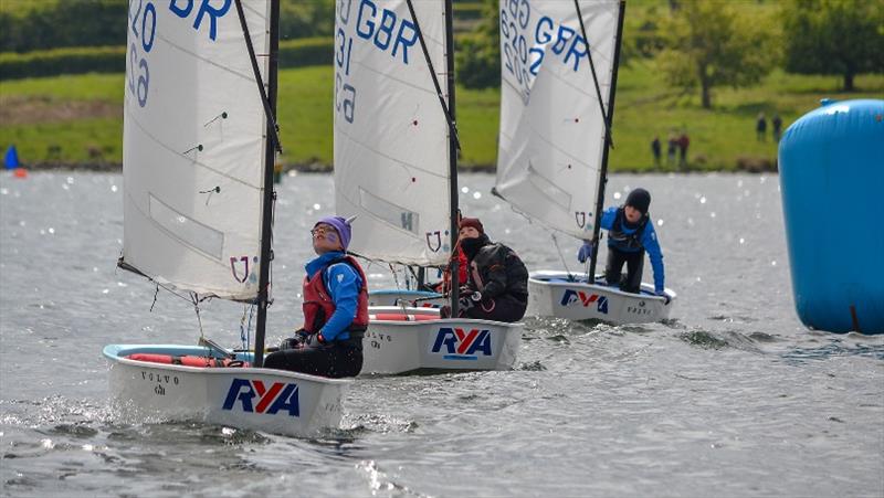 Eric Twiname Junior Championships photo copyright Richard Aspland / RYA taken at Bassenthwaite Sailing Club and featuring the Optimist class