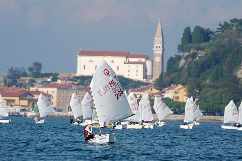 2020 Optimist European Championship - Day 2 photo copyright International Optimist Dinghy Association taken at  and featuring the Optimist class