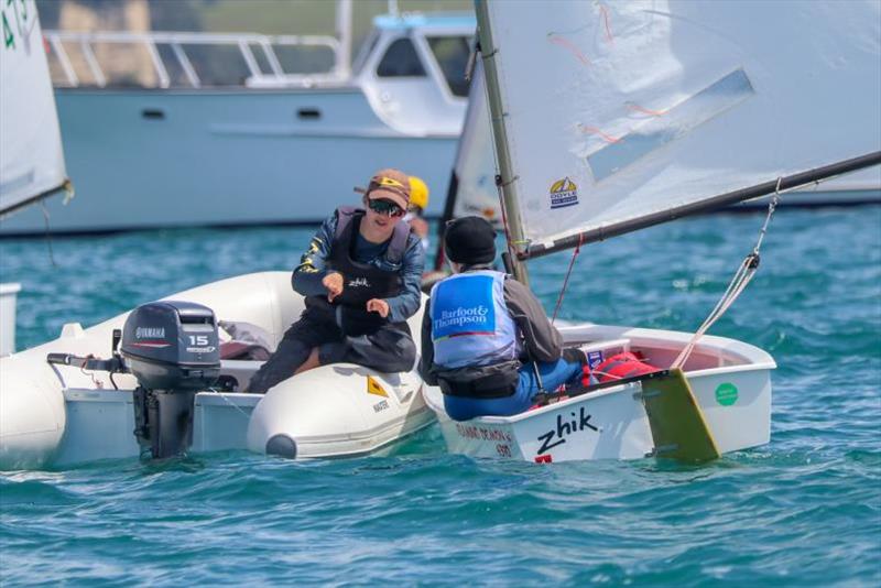 Head coach Lydia Grasberger - photo © Wakatere Boating Club