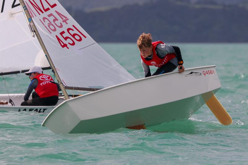 Neilsen Meacham - Toyota Optimist National Championships - Maraetai Sailing Club - April 2021 - photo © Yachting NZ