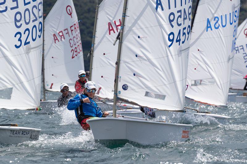 2021 Optimist World Championship day 5 photo copyright Matias Capizzano / www.capizzano.com taken at Fraglia Vela Riva and featuring the Optimist class