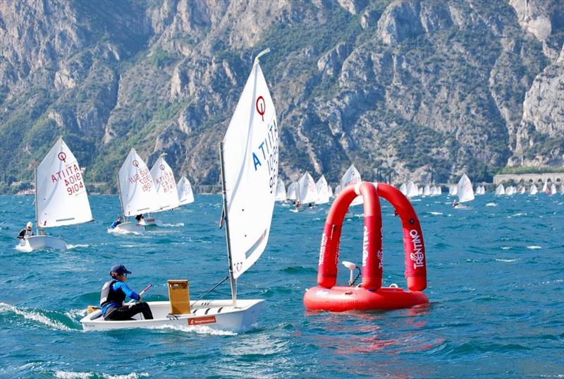 44th Torboli Trophy / 4th Autumn Meeting Optimist photo copyright Elena Giolai / Fraglia Vela Riva taken at Fraglia Vela Riva and featuring the Optimist class