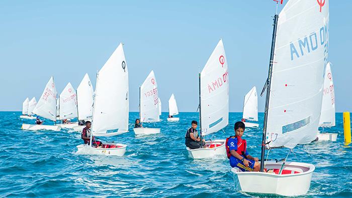 Mussanah Race Week photo copyright Times of Oman taken at  and featuring the Optimist class