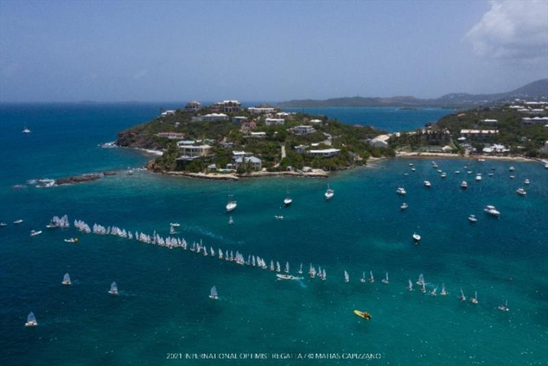 USVI's International Optimist Regatta photo copyright Matias Capizzano taken at St. Thomas Yacht Club and featuring the Optimist class