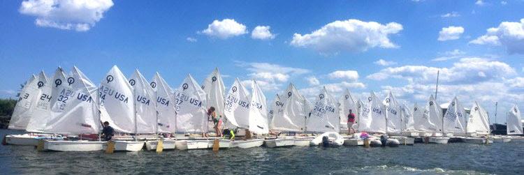 Junior Sailing Programs photo copyright Manhattan Yacht Club taken at Manhattan Yacht Club and featuring the Optimist class