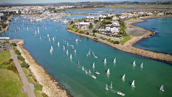 2022 Combined Optimist and Starling NZ Championships - April 2022 - Napier Sailing Club photo copyright Napier SC taken at Napier Sailing Club and featuring the Optimist class