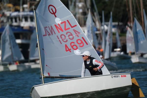 2022 Combined Optimist and Starling NZ Championships - April 2022 - Napier Sailing Club photo copyright Bruce Jenkins/Napier SC taken at Napier Sailing Club and featuring the Optimist class