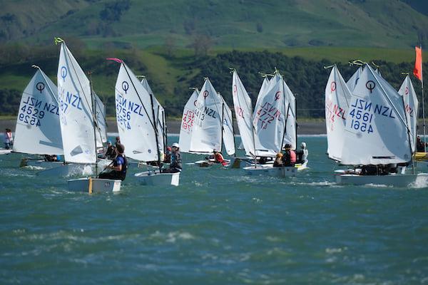 2022 Combined Optimist and Starling NZ Championships - April 2022 - Napier Sailing Club - photo © Bruce Jenkins/Napier SC