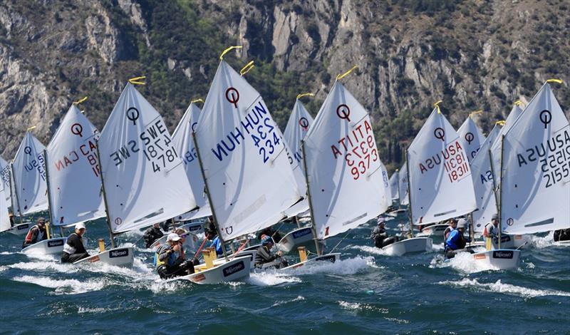 40th Lake Garda Optimist Meeting photo copyright Elena Giolai taken at  and featuring the Optimist class