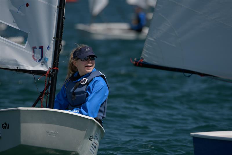 Optimist Early Summer Championships at Hayling Island photo copyright Chris Hemingway, Adam Gosling & Andy Ramus taken at Hayling Island Sailing Club and featuring the Optimist class