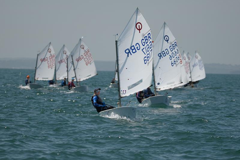 Optimist Early Summer Championships at Hayling Island - photo © Chris Hemingway, Adam Gosling & Andy Ramus