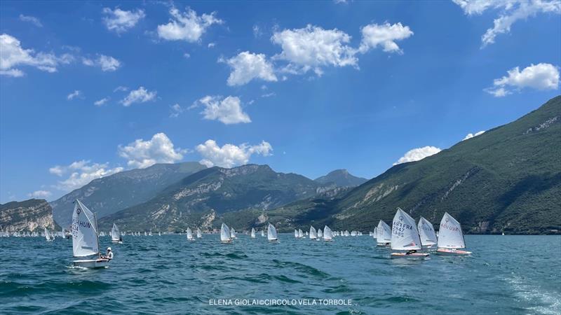 Optimist d'Argento Trophy photo copyright Elena Giolai taken at Circolo Vela Torbole and featuring the Optimist class