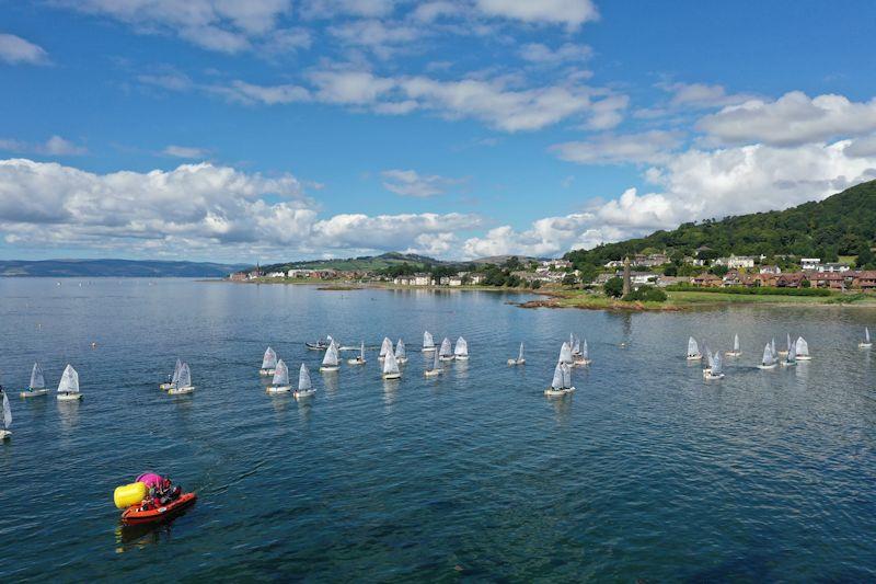 Largs Sailing Club Rib IOCA UK Optimist Nationals at Largs Sailing Club - Day 1