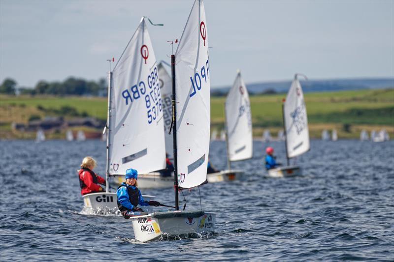 IOCA UK Optimist Nationals at Largs Sailing Club - Day 2 - photo © Paul Sanwell / OPP