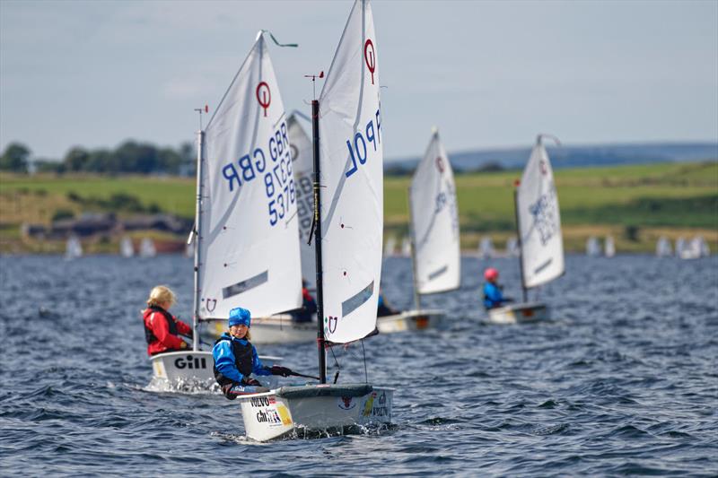 IOCA UK Optimist Nationals at Largs Sailing Club - Day 2 - photo © Paul Sanwell / OPP