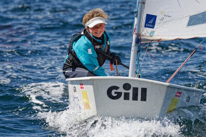 IOCA UK Optimist Nationals at Largs Sailing Club - Day 2 - photo © Paul Sanwell / OPP