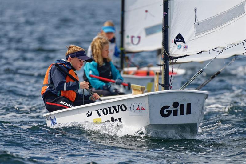 IOCA UK Optimist Nationals at Largs Sailing Club - Day 2 - photo © Paul Sanwell / OPP