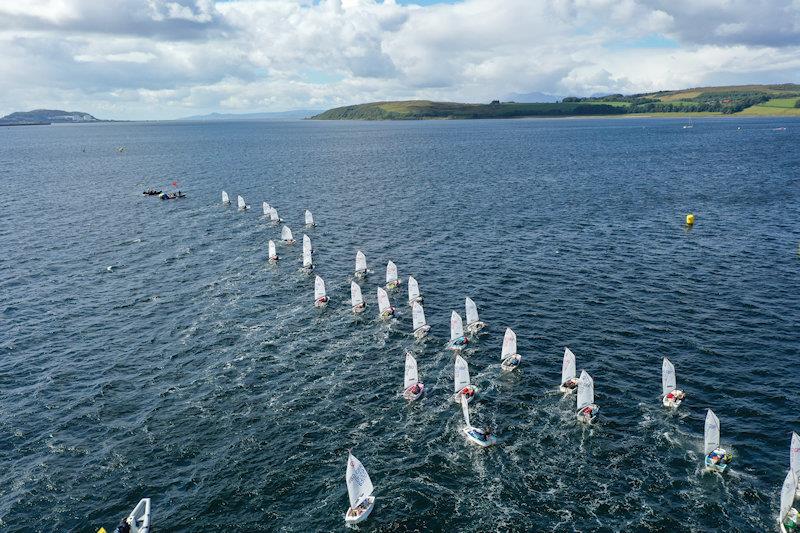 IOCA UK Optimist Nationals at Largs Sailing Club - Day 5 - photo © Sandy Ramus