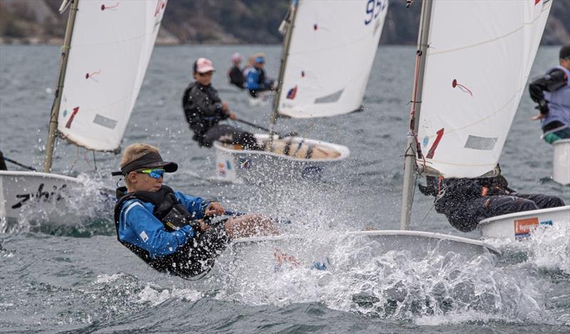 27th Ora Cup Optimist at Lake Garda, Italy photo copyright Elena Giolai taken at Circolo Vela Arco and featuring the Optimist class