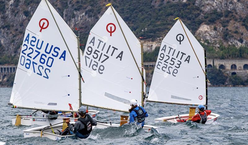 27th Ora Cup Optimist photo copyright Elena Giolai taken at Circolo Vela Arco and featuring the Optimist class