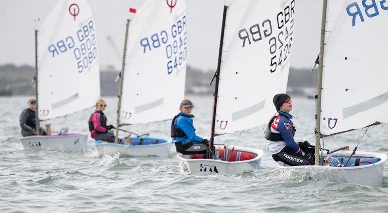 Optimist End of Seasons Championship in the Solent - photo © Paul Sanwell / OPP