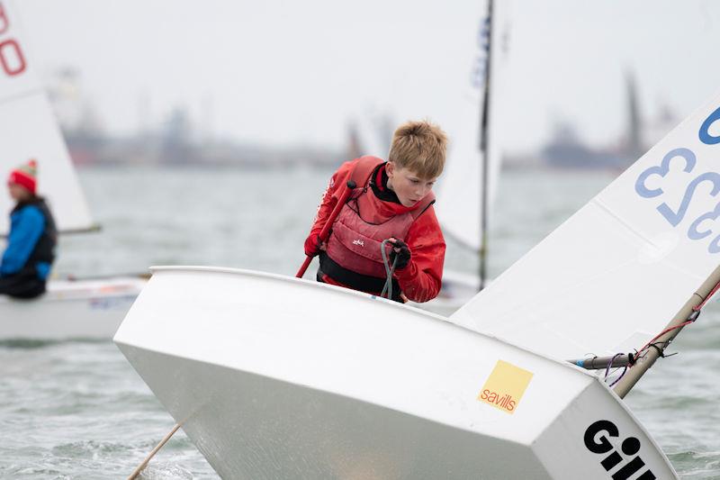 Optimist End of Seasons Championship in the Solent - photo © Paul Sanwell / OPP