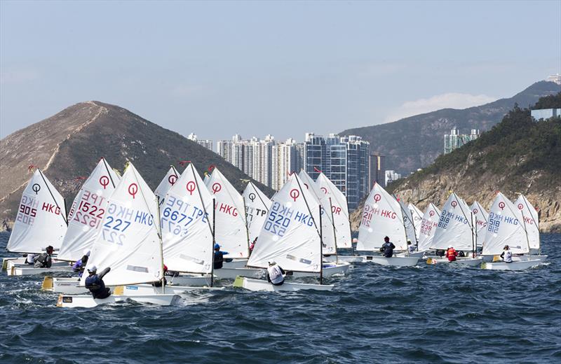Hong Kong Race Week  photo copyright Guy Nowell taken at Royal Hong Kong Yacht Club and featuring the Optimist class